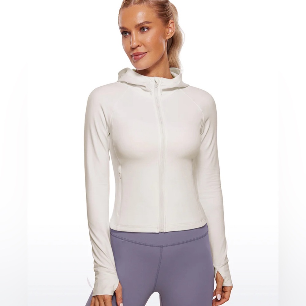 Butterluxe Full Zip Waist Length Jackets with Thumbholes